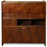 Johannes Andersen for J. Skaaning & S?n freestanding rosewood bar