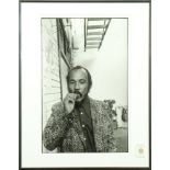 Ira Nowinski (American, b.1942), Portrait of Bob Kaufman, 1980, gelatin silver print, overall (