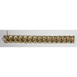 14k yellow gold link bracelet