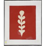 After Hentri Matisse (French, 1869-1954), Cutout, screenprint, circa 1973, bears signature lower