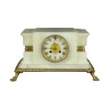 French onyx mantle clock