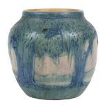 Newcomb College scenic vase