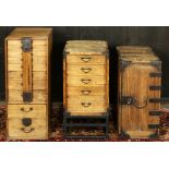 Japanese Small Tansu Chests, 19c