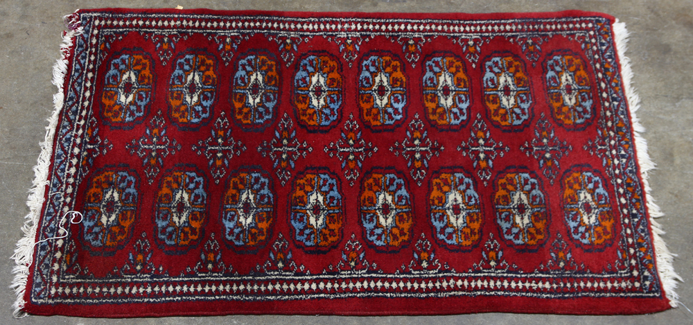 Pakistani carpet, 2'3" x 3'8"