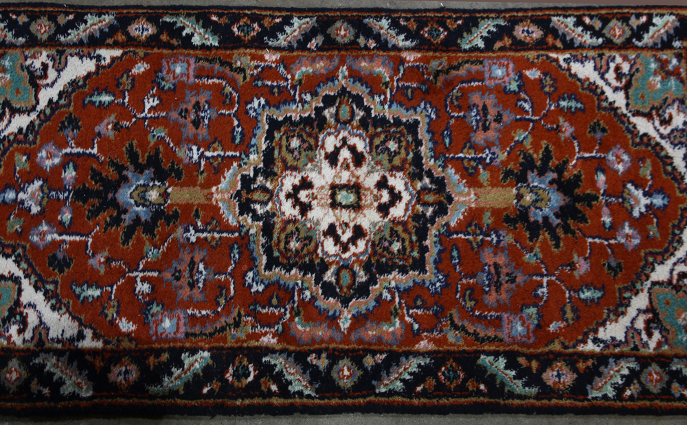 Indo Hamadan carpet, 4' x 2'1" - Image 2 of 4