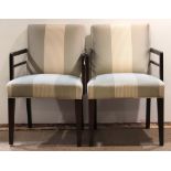 Pair of T.H. Robsjohn-Gibbings for Widdicomb armchairs