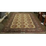 Semi antique Pakistani carpet, 6'3" x 9'10"
