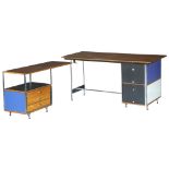 Charles and Ray Eames for Herman Miller ESU desk and cabinet