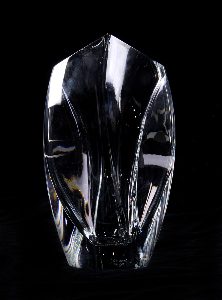 Baccarat crystal vase