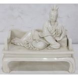 Chinese Dehua Porcelain Figure of Seated Guanyin