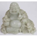 Chinese Hardstone Carving of Buddha