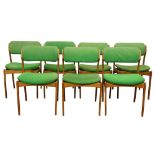 (lot of 7) Danish Modern teak dining chairs