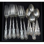 (lot of 12) Towle Old English sterling silver flatware