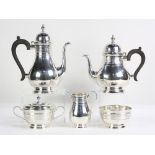 (lot of 5) Tiffany sterling hot beverage service