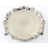 George II sterling salver