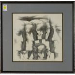 Print, John McEllen, Untitled (Faces)