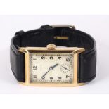 9k Yellow gold Rolco wristwatch