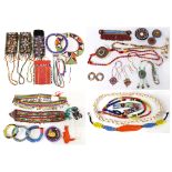 (lot of approx. 25) Beaded ethnographic articles, 20th Century