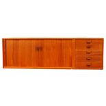 Danish Modern Nils Johnson floating credenza