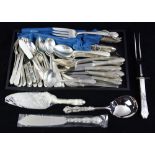 (lot of 76) Northumbria Laurier sterling silver flatware service