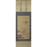 Japanese scrolls, one from Edo period