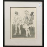 Print, Raphael Soyer