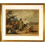 Print, Henry Macbeth-Raeburn, Selling the Harvest