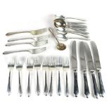 (lot of 27) Towle Lady Diana sterling silver partial flatware set