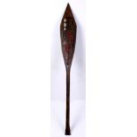 Pacific Northwest paddle, late 19th/early 20th Century