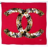 Chanel silk scarf