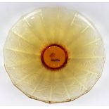 Lalique France Amber Mood bowl
