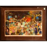 Print, Leroy Neiman, P.J. Clarke's Bar