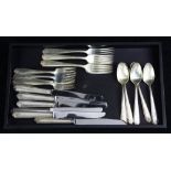 (lot of 23) Westmoreland Lady Hilton sterling silver flatware service