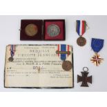 (lot of 4) War Medal group