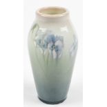 Rookwood Pottery Iris glazed vase executed by Charles (Carl) Schmidt in 1907