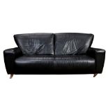 Nicoletti Calia Italian leather sofa