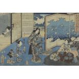 japanese Woodblock Print, Toyokuni III