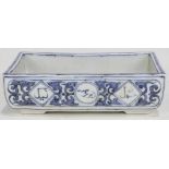 Chinese Blue and White Planter With Arabic Character Inscriptions
