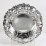 Tiffany & Co. sterling centerpiece in the Rococo Revival taste, circa 1898