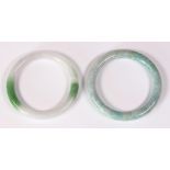 (Lot of 2) Jadeite bracelets