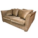 Pair of Modern two seat sofas