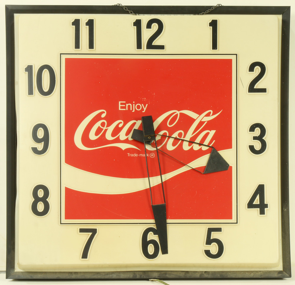 Coca-Cola neon clock - Image 2 of 4