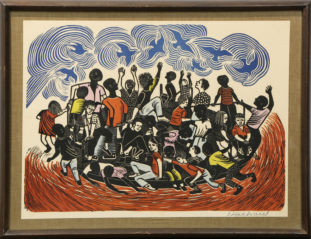 Print, Emmy Lou Packard, Dance Circle - Image 2 of 2