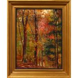 Painting, Forest in Autumn