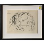 Print, After Henri Matisse, Portrait of a Woman - L5
