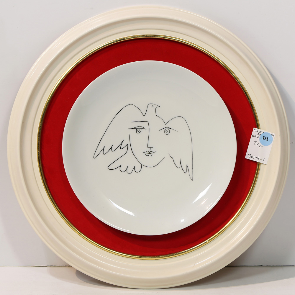 Limoges plates, Pablo Picasso - Image 2 of 8