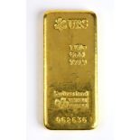 UBS one kilo gold bar