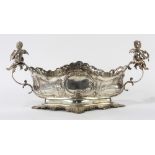 French .800 silver centerpiece in the Rococo Revival taste