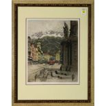 Print, Josef Eidenberger, Innsbruck Maria Theresa