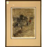 Print, Johnny Friedlaender, Abstract